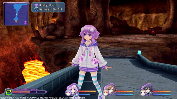 Игра Hyperdimension Neptunia Re;Birth1, скриншот