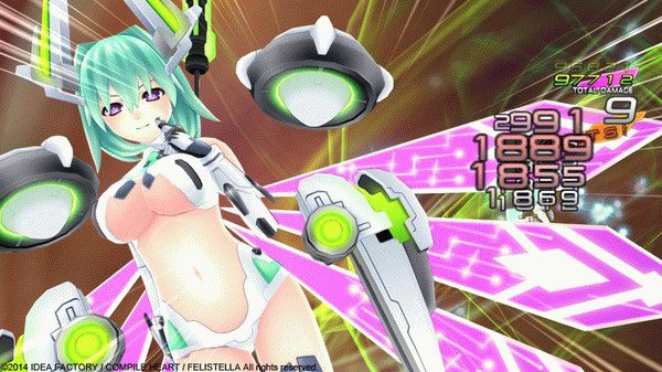 Игра Hyperdimension Neptunia Re;Birth1, скриншот