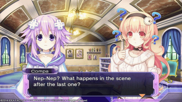 Игра Hyperdimension Neptunia Re;Birth1, скриншот