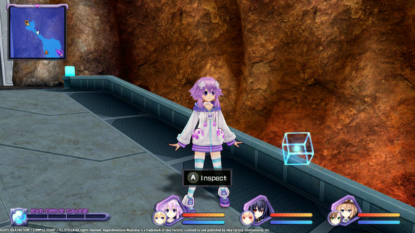 Игра Hyperdimension Neptunia Re;Birth1, скриншот