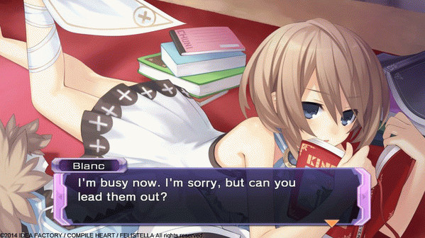 Игра Hyperdimension Neptunia Re;Birth1, скриншот