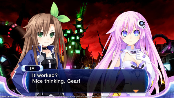 Игра Hyperdimension Neptunia Re;Birth2: Sisters Generation, скриншот