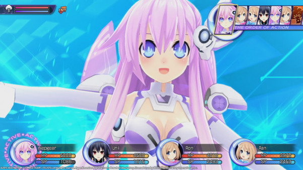 Игра Hyperdimension Neptunia Re;Birth2: Sisters Generation, скриншот