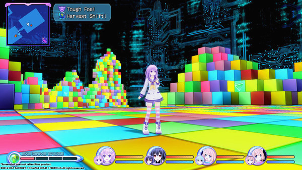 Игра Hyperdimension Neptunia Re;Birth2: Sisters Generation, скриншот