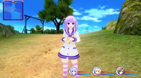 Игра Hyperdimension Neptunia Re;Birth2: Sisters Generation, скриншот