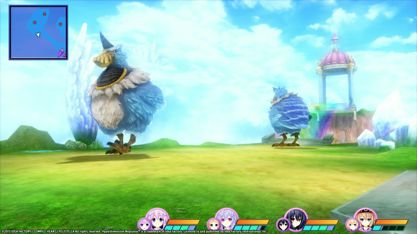 Игра Hyperdimension Neptunia Re;Birth3 Giant Island, скриншот