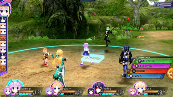 Игра Hyperdimension Neptunia Re;Birth3 Shares Quests, скриншот
