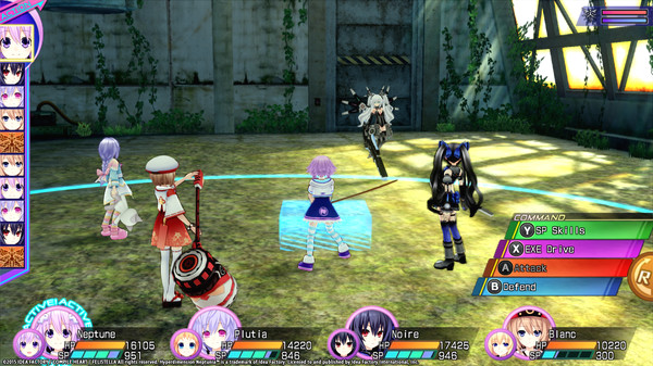 Игра Hyperdimension Neptunia Re;Birth3 Shares Quests, скриншот