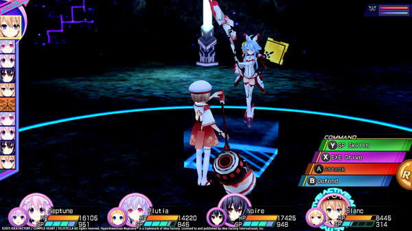 Игра Hyperdimension Neptunia Re;Birth3 Shares Quests, скриншот