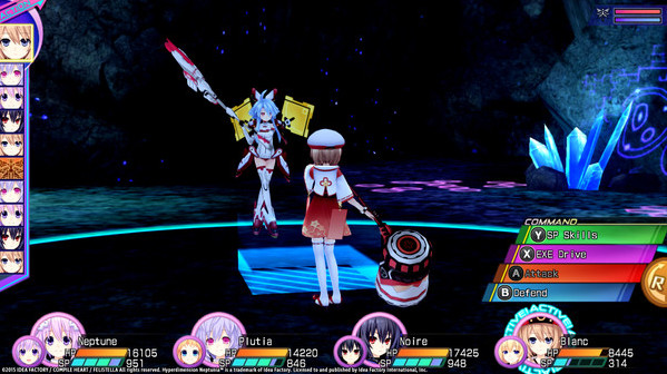 Игра Hyperdimension Neptunia Re;Birth3 Shares Quests, скриншот
