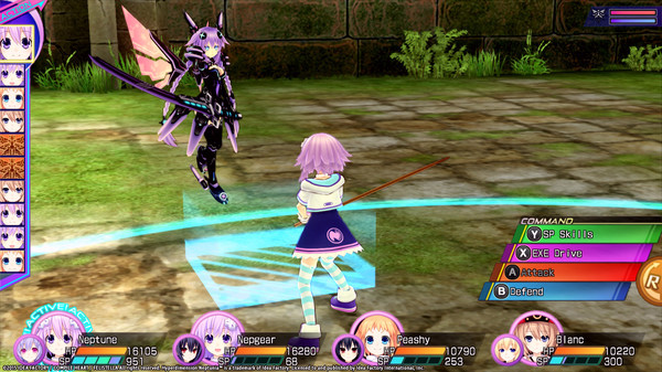 Игра Hyperdimension Neptunia Re;Birth3 Shares Quests, скриншот