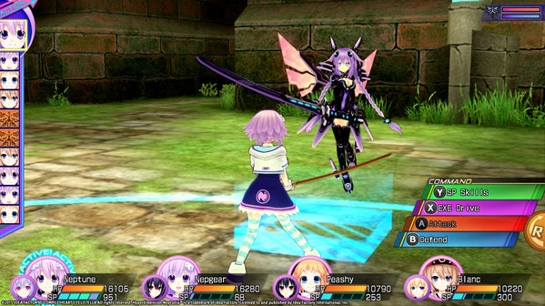 Игра Hyperdimension Neptunia Re;Birth3 Shares Quests, скриншот
