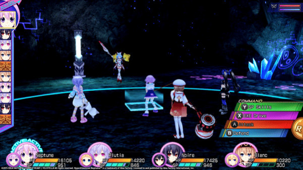 Игра Hyperdimension Neptunia Re;Birth3 Shares Quests, скриншот