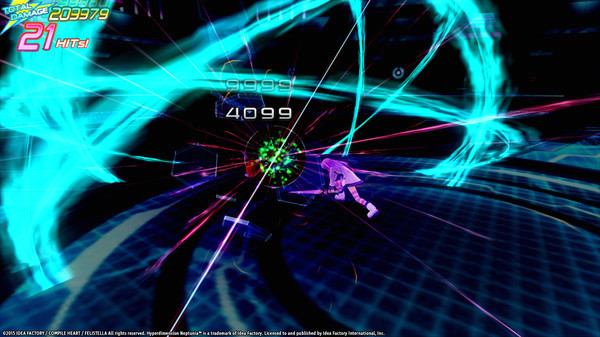 Игра Hyperdimension Neptunia Re;Birth3 Survival Mode, скриншот