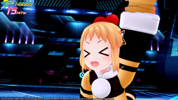 Игра Hyperdimension Neptunia Re;Birth3 Survival Mode, скриншот