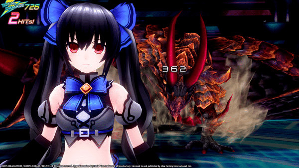 Игра Hyperdimension Neptunia Re;Birth3 Survival Mode, скриншот