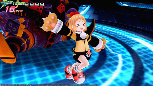 Игра Hyperdimension Neptunia Re;Birth3 Survival Mode, скриншот