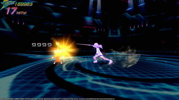 Игра Hyperdimension Neptunia Re;Birth3 Survival Mode, скриншот