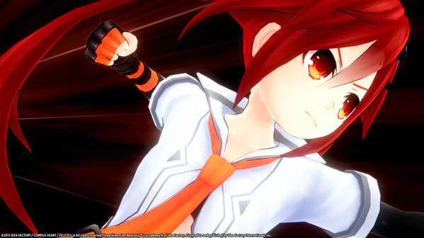 Игра Hyperdimension Neptunia Re;Birth3 Uzume Battle Entry, скриншот