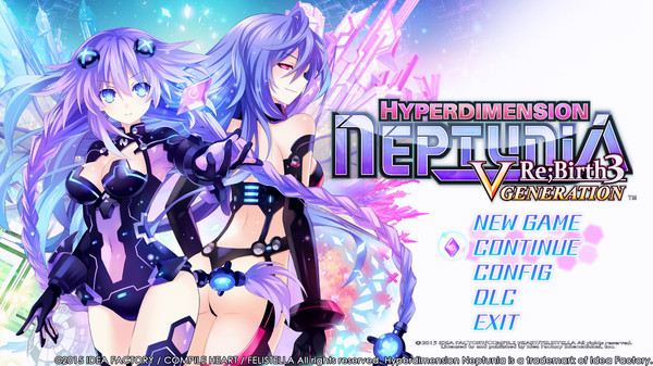 Игра Hyperdimension Neptunia Re;Birth3 V Generation, скриншот