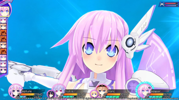 Игра Hyperdimension Neptunia Re;Birth3 V Generation, скриншот