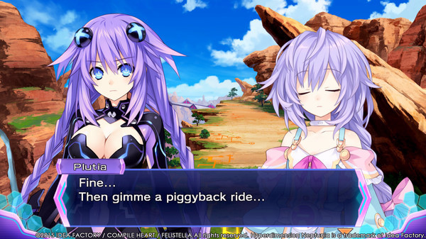 Игра Hyperdimension Neptunia Re;Birth3 V Generation, скриншот