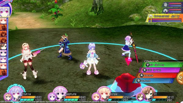 Игра Hyperdimension Neptunia Re;Birth3 V Generation, скриншот