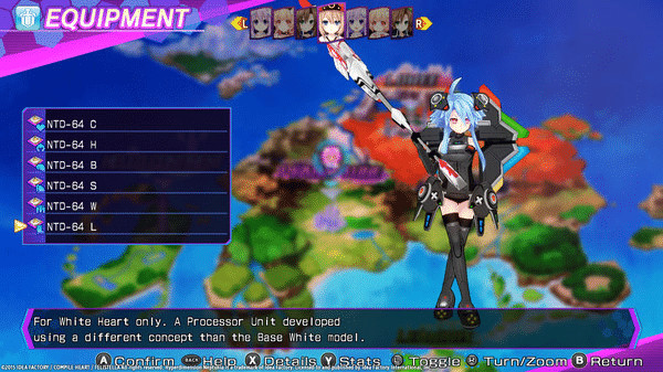 Игра Hyperdimension Neptunia Re;Birth3 V Generation, скриншот