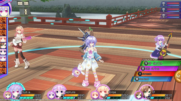 Игра Hyperdimension Neptunia Re;Birth3 V Generation, скриншот