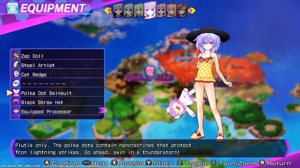 Игра Hyperdimension Neptunia Re;Birth3 V Generation, скриншот
