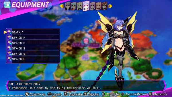 Игра Hyperdimension Neptunia Re;Birth3 V Generation, скриншот