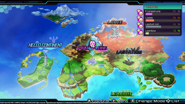 Игра Hyperdimension Neptunia Re;Birth3 V Generation, скриншот
