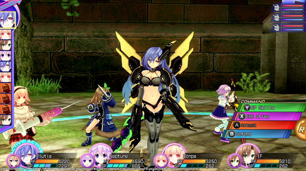 Игра Hyperdimension Neptunia Re;Birth3 V Generation, скриншот