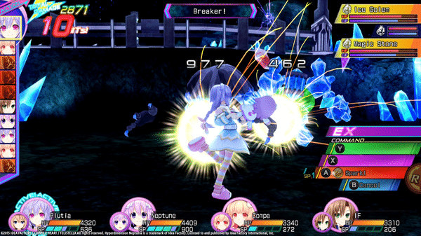 Игра Hyperdimension Neptunia Re;Birth3 V Generation, скриншот