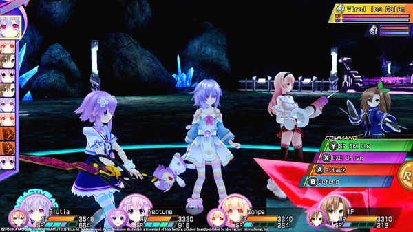 Игра Hyperdimension Neptunia Re;Birth3 V Generation, скриншот