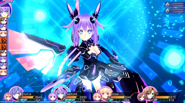 Игра Hyperdimension Neptunia Re;Birth3 V Generation, скриншот