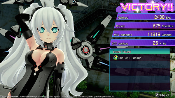 Игра Hyperdimension Neptunia Re;Birth3 V Generation, скриншот