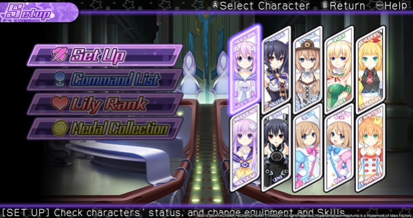 Игра Hyperdimension Neptunia U: Action Unleashed, скриншот