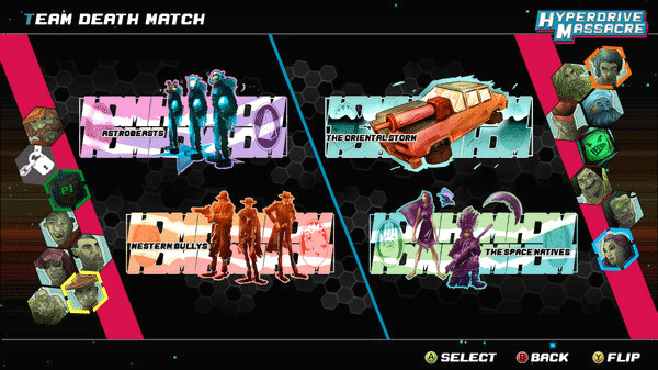 Игра Hyperdrive Massacre, скриншот