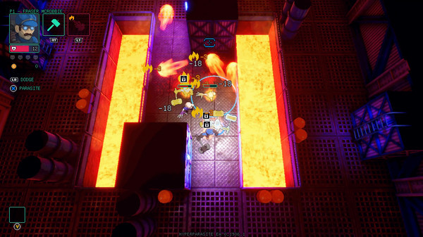 Игра HyperParasite, скриншот