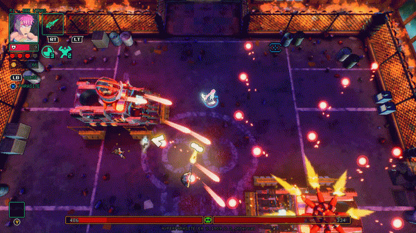 Игра HyperParasite, скриншот