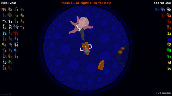 Игра HyperRogue, скриншот