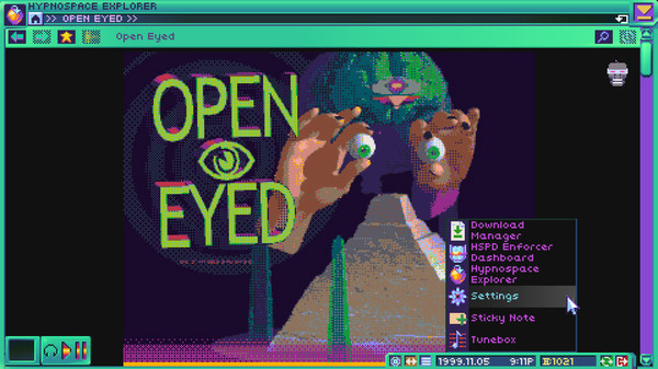 Игра Hypnospace Outlaw, скриншот