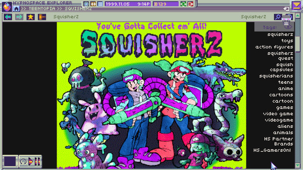 Игра Hypnospace Outlaw, скриншот