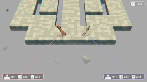 Игра Hypotheses on the Symmetry between Vision and Hands, скриншот