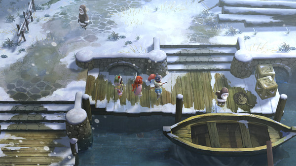 Игра I am Setsuna, скриншот