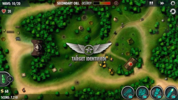 Игра iBomber Defense Pacific, скриншот