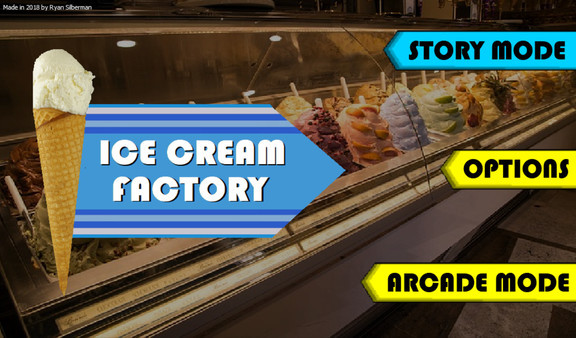 Игра Ice Cream Factory, скриншот