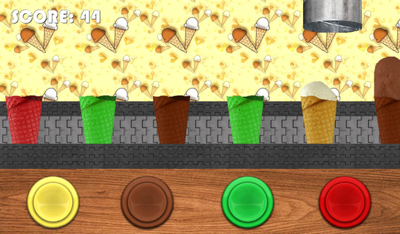 Игра Ice Cream Factory, скриншот
