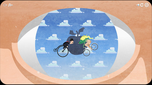 Игра Icycle: On Thin Ice, скриншот